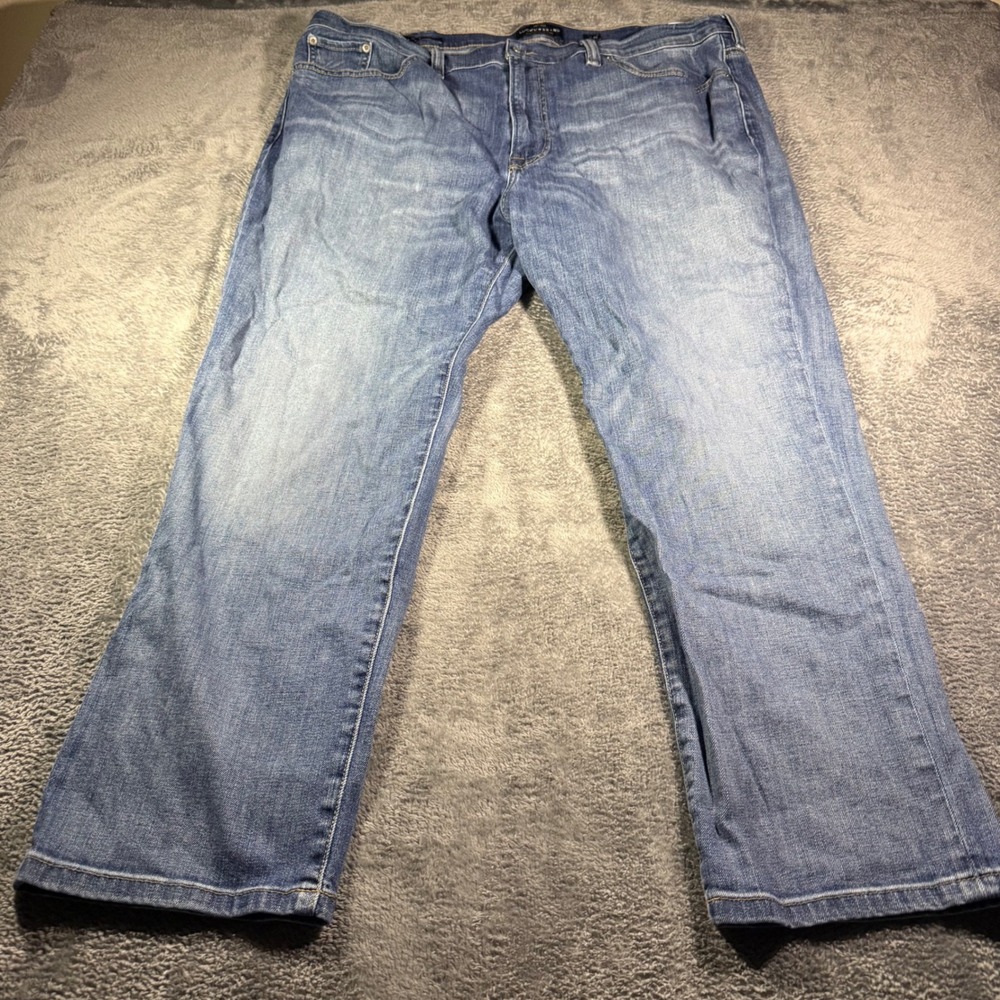 Lucky Brand Athletic Slim Mens Jeans 44x30 Medium Wash Blue Denim Stretch 44x28
